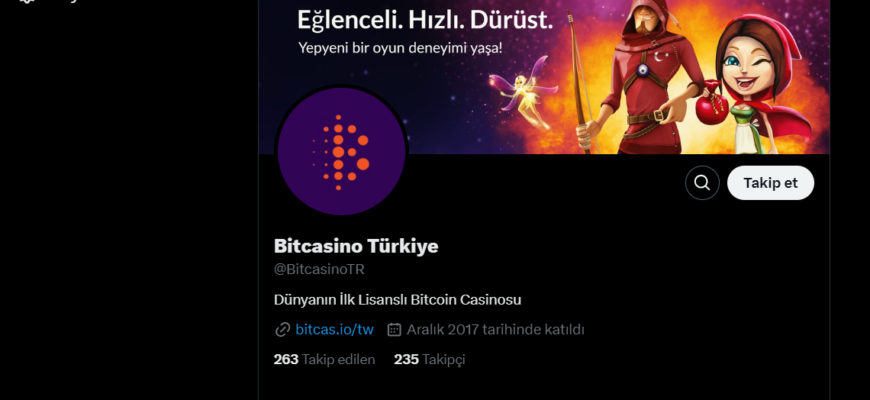 Bitcasino Twitter